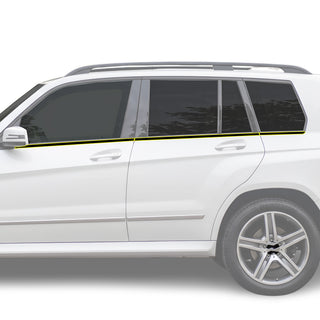 Fits Mercedes-Benz GLK 2013-2015 Vinyl Chrome Delete Grille Blackout Decal Stickers Overlay Film - Bogar Tech Designs