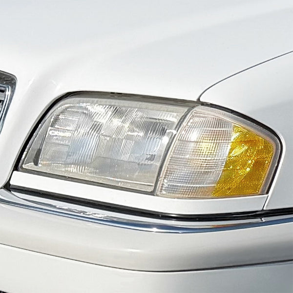 Fits Mercedes-Benz C280 1994-2000 Full Headlight Taillight Precut Smoked PPF Tint Kit Film Overlay