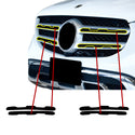 Fits Mercedes-Benz GLC-Class 2016-2022 Vinyl Chrome Delete Grille Blackout Decal Stickers Overlay Film - Bogar Tech Designs