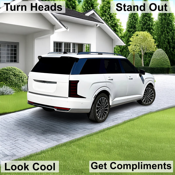 Fits Hyundai Palisade 2026-2027 Full Headlight Taillight Precut Smoked PPF Tint Kit Film Overlay  - Bogar Tech Designs