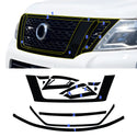 Fits Nissan Armada 2017-2020 Vinyl Chrome Delete Grille Blackout Decal Stickers Overlay Film - Bogar Tech Designs
