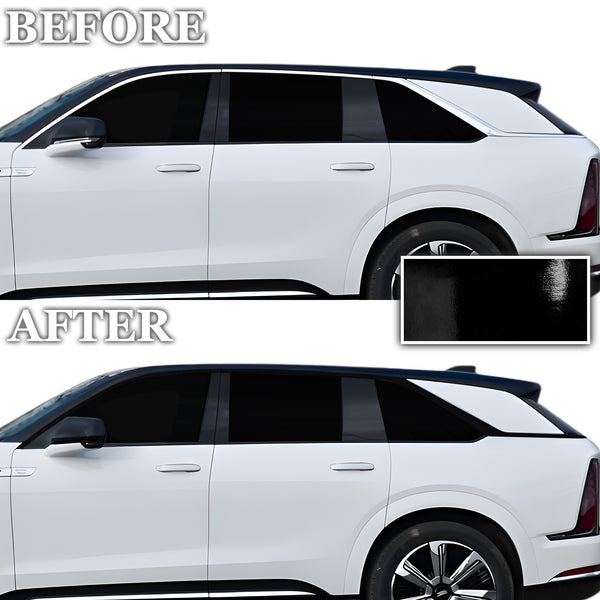Fits Cadillac Escalade IQ 2025-2026 Vinyl Chrome Delete Grille Blackout Decal Stickers Overlay Film - Bogar Tech Designs