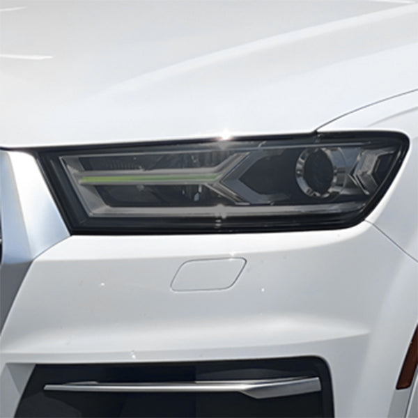 Fits Audi Q7 2017-2019 Full Headlight Taillight Precut Smoked PPF Tint Kit Film Overlay  - Bogar Tech Designs