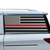 Fits Nissan Quest 2011-2017 Quarter Window American Flag Vinyl Decal Stickers - Bogar Tech Designs