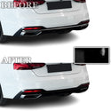 Fits Audi A5 Sportback 2018-2024 Vinyl Chrome Delete Grille Blackout Decal Stickers Overlay Film - Bogar Tech Designs