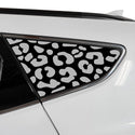 Fits Hyundai Santa Fe Sport 2013-2018 Animal Leopard Cheetah Cow Window Vinyl Decal Stickers - Bogar Tech Designs