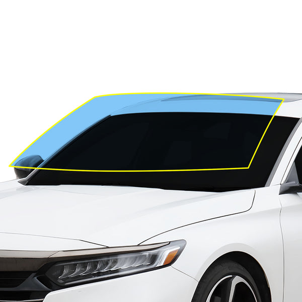 Honda Accord 2018–2022 Windshield Protection Film Kit – Precut Clear PPF (Rock Chip Protection)