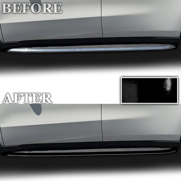 Fits Acura MDX 2014-2016 Vinyl Chrome Delete Grille Blackout Decal Stickers Overlay Film - Bogar Tech Designs