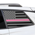 Fits Honda Passport 2019-2025 Quarter Window American Flag Vinyl Decal Stickers - Bogar Tech Designs
