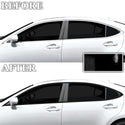 Fits Lexus ES 2013-2018 Vinyl Chrome Delete Grille Blackout Decal Stickers Overlay Film - Bogar Tech Designs