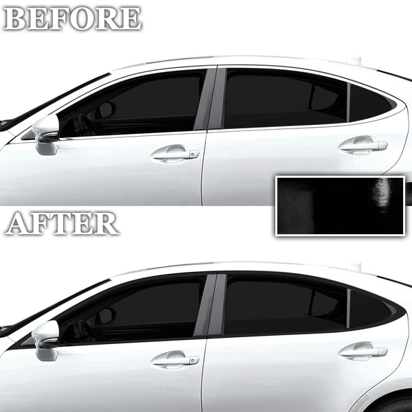 Fits Lexus ES 2013-2018 Vinyl Chrome Delete Grille Blackout Decal Stickers Overlay Film - Bogar Tech Designs