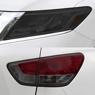 Fits Nissan Pathfinder 2013-2016 Full Headlight Taillight Precut Smoked PPF Tint Kit Film Overlay  - Bogar Tech Designs