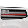 Fits Jeep Grand Wagoneer L 2022-2027 Quarter Window American Flag Vinyl Decal Stickers - Bogar Tech Designs