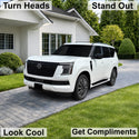 Fits Nissan Armada 2025-2026 Full Headlight Taillight Precut Smoked PPF Tint Kit Film Overlay  - Bogar Tech Designs