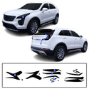 Fits Cadillac XT4 2019-2023 Full Headlight Taillight Precut Smoked PPF Tint Kit Film Overlay  - Bogar Tech Designs