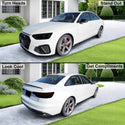 Fits Audi A4 2020-2025 Full Headlight Taillight Precut Smoked PPF Tint Kit Film Overlay  - Bogar Tech Designs