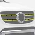 Fits Mercedes-Benz GLS 2017-2019 Vinyl Chrome Delete Grille Blackout Decal Stickers Overlay Film - Bogar Tech Designs