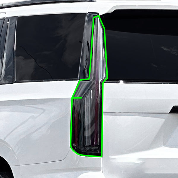 Fits Cadillac Escalade 2025-2026 Full Headlight Taillight Precut Smoked PPF Tint Kit Film Overlay  - Bogar Tech Designs