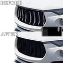 Fits Maserati Levante 2017-2020 Vinyl Chrome Delete Grille Blackout Decal Stickers Overlay Film - Bogar Tech Designs