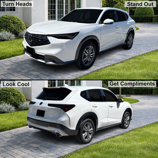 Fits Acura ADX 2025-2026 Full Headlight Taillight Precut Smoked PPF Tint Kit Film Overlay  - Bogar Tech Designs