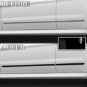 Fits Mercedes-Benz GLK 2013-2015 Vinyl Chrome Delete Grille Blackout Decal Stickers Overlay Film - Bogar Tech Designs