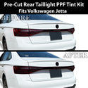 Fits Volkswagen Jetta 2025-2026 Full Headlight Taillight Precut Smoked PPF Tint Kit Film Overlay  - Bogar Tech Designs