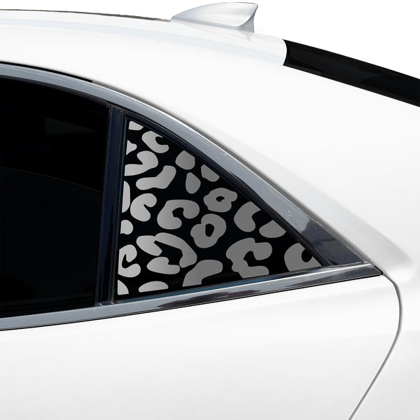 Fits Chevrolet Malibu 2013-2015 Animal Leopard Cheetah Cow Window Vinyl Decal Stickers - Bogar Tech Designs