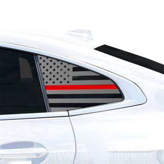 Fits BMW 2 Series 2020-2024 Quarter Window American Flag Vinyl Decal Stickers - Bogar Tech Designs