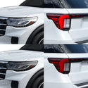 Fits Ford Explorer 2025-2026 Full Headlight Taillight Precut Smoked PPF Tint Kit Film Overlay  - Bogar Tech Designs