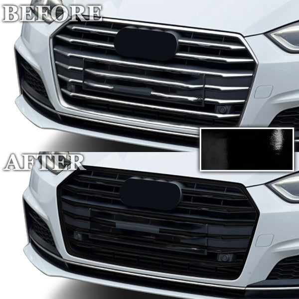 Fits Audi A5 Sportback 2018-2024 Vinyl Chrome Delete Grille Blackout Decal Stickers Overlay Film - Bogar Tech Designs