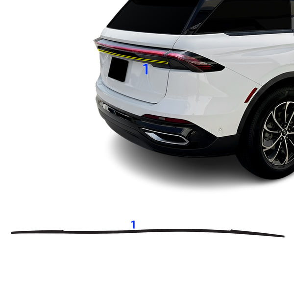 Fits Lincoln Nautilus 2024-2026 Vinyl Chrome Delete Grille Blackout Decal Stickers Overlay Film - Bogar Tech Designs