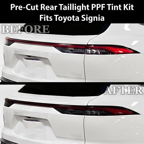 Fits Toyota Crown Signia 2025-2027 Full Headlight Taillight Precut Smoked PPF Tint Kit Film Overlay  - Bogar Tech Designs