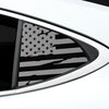 Fits Lexus ES 2013-2018 Quarter Window American Flag Vinyl Decal Stickers - Bogar Tech Designs