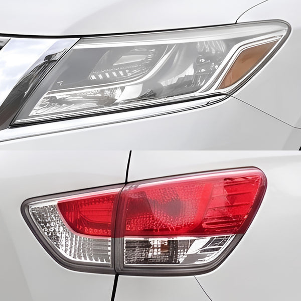 Fits Nissan Pathfinder 2013-2016 Full Headlight Taillight Precut Smoked PPF Tint Kit Film Overlay  - Bogar Tech Designs