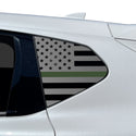Fits Acura ADX 2025-2026 Quarter Window American Flag Vinyl Decal Stickers - Bogar Tech Designs