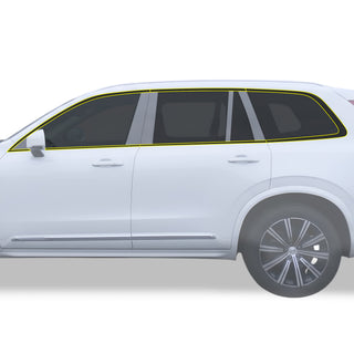 Fits Volvo XC90 2020-2025 Vinyl Chrome Delete Grille Blackout Decal Stickers Overlay Film - Bogar Tech Designs