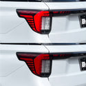 Fits Ford Explorer 2025-2026 Full Headlight Taillight Precut Smoked PPF Tint Kit Film Overlay  - Bogar Tech Designs