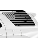 Fits Toyota 4Runner 2025-2026 Quarter Window American Flag Vinyl Decal Stickers - Bogar Tech Designs