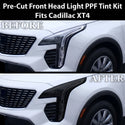 Fits Cadillac XT4 2019-2023 Full Headlight Taillight Precut Smoked PPF Tint Kit Film Overlay  - Bogar Tech Designs