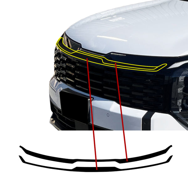 Kia Sportage 2026-2027 Blackout Chrome Delete Kit – Precut Gloss Black Vinyl Overlays