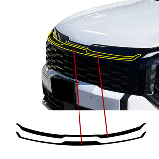Fits Kia Sportage 2026-2027 Vinyl Chrome Delete Grille Blackout Decal Stickers Overlay Film - Bogar Tech Designs