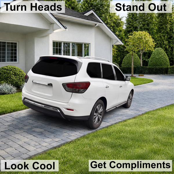 Fits Nissan Pathfinder 2013-2016 Full Headlight Taillight Precut Smoked PPF Tint Kit Film Overlay  - Bogar Tech Designs