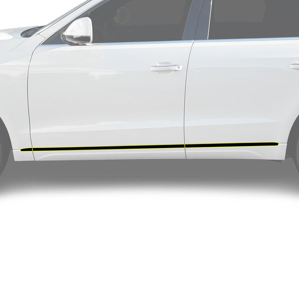 Fits Audi Q5 2013-2017 Vinyl Chrome Delete Grille Blackout Decal Stickers Overlay Film - Bogar Tech Designs