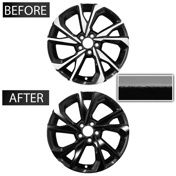 Fits Honda Civic 2016-2021 Vinyl Chrome Delete Grille Blackout Decal Stickers Overlay Film - Bogar Tech Designs