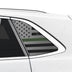 Fits Volkswagen Atlas Cross Sport SEL 2020-2025 Quarter Window American Flag Vinyl Decal Stickers - Bogar Tech Designs
