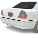 Fits Mercedes-Benz C280 1994-2000 Vinyl Chrome Delete Grille Blackout Decal Stickers Overlay Film - Bogar Tech Designs
