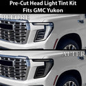 Fits GMC Yukon 2025-2027 Full Headlight Taillight Precut Smoked PPF Tint Kit Film Overlay  - Bogar Tech Designs