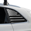 Fits Audi Q5 2009-2017 Quarter Window American Flag Vinyl Decal Stickers - Bogar Tech Designs