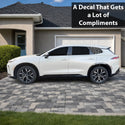 Fits Toyota Crown Signia 2025-2027 Animal Leopard Cheetah Cow Window Vinyl Decal Stickers - Bogar Tech Designs