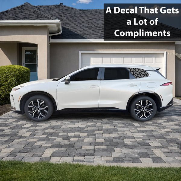 Fits Toyota Crown Signia 2025-2027 Animal Leopard Cheetah Cow Window Vinyl Decal Stickers - Bogar Tech Designs
